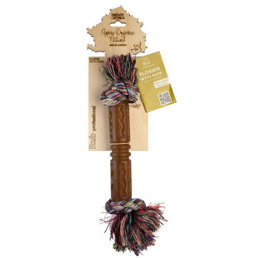 Juguete para Perros - Rub Flosser with Rope