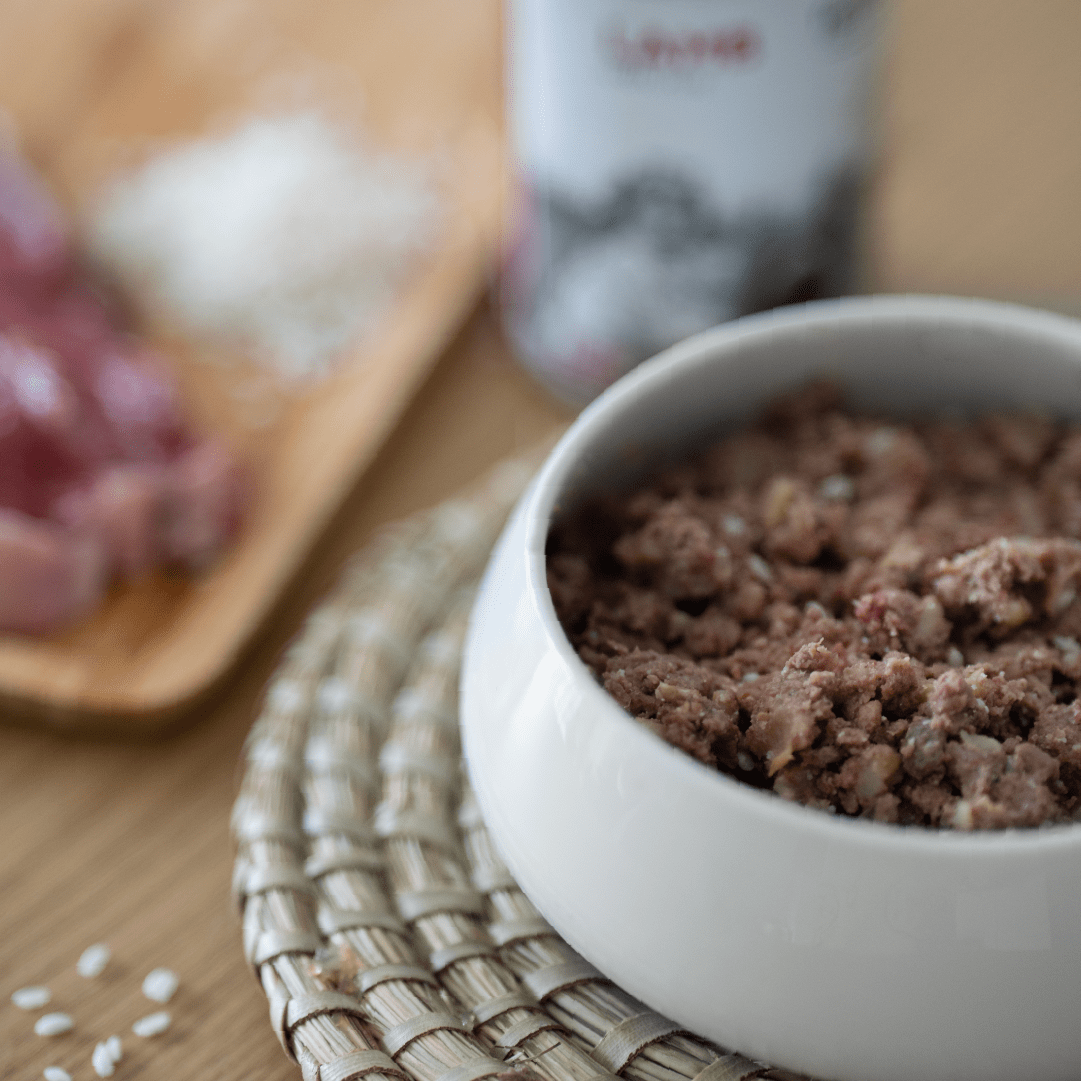 Comida Húmeda para Perros de Cordero con Arroz