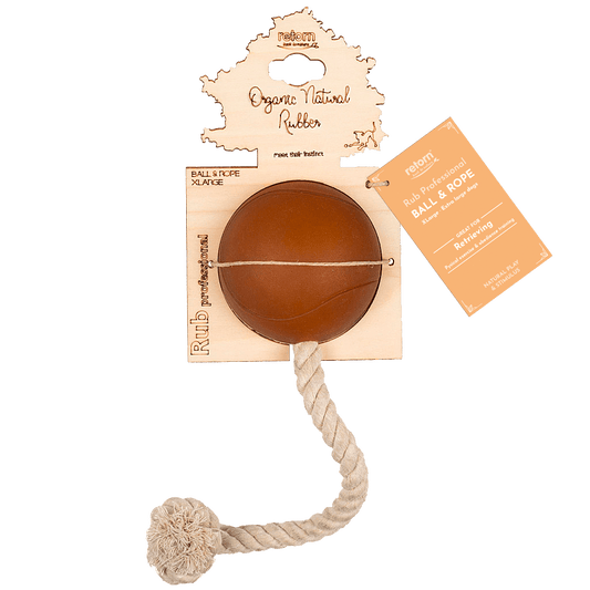 Juguete para Perros - Rub Ball with Rope