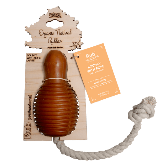 Juguete para Perros - Rub Bouncy with Rope