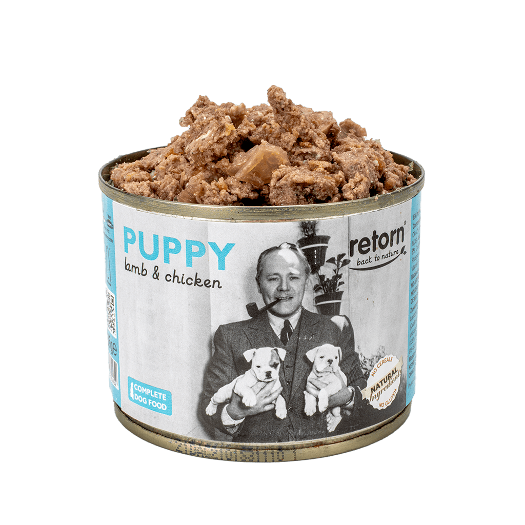 Comida Húmeda para Cachorros de Cordero y Pollo