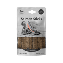 Premio Rub Stick Dental de Salmón para Gatos 100g - Regular Size 1x1