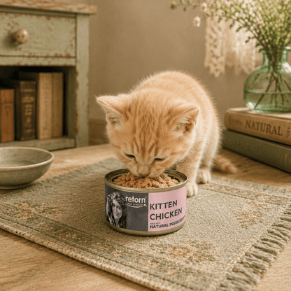 Comida Húmeda para Gatitos de Pollo
