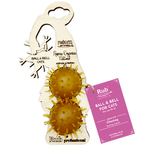 Rub Ball & Bell Especial Navidad para Gatos