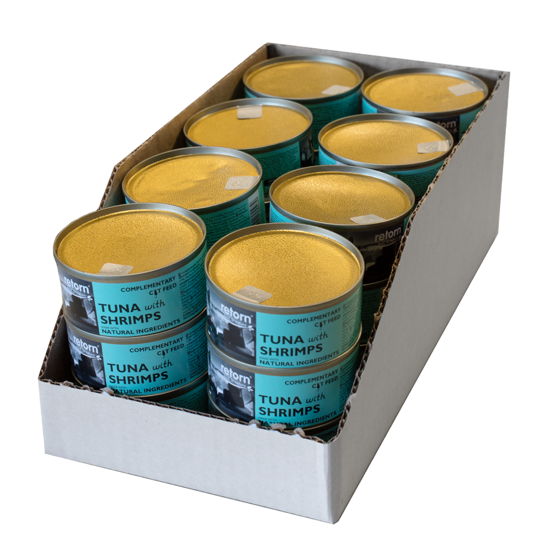 Comida Húmeda para Gatos de Atún con Gambas