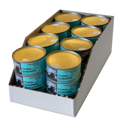 Comida Húmeda para Gatos de Atún con Gambas