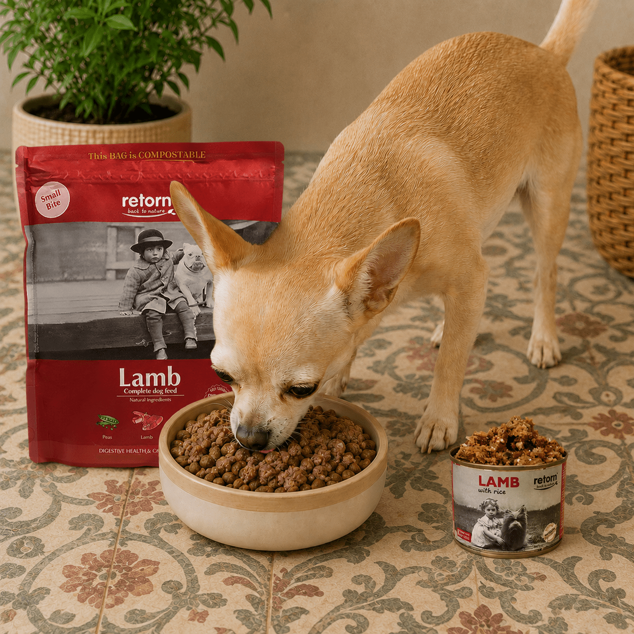 Pack Descubrimiento Mix Bowl Cordero para Perros Pequeños con Pienso GRATIS