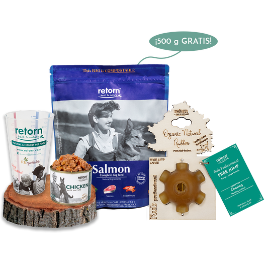 Pack Descubrimiento Mix Bowl Salmón para Perros Medianos y Grandes