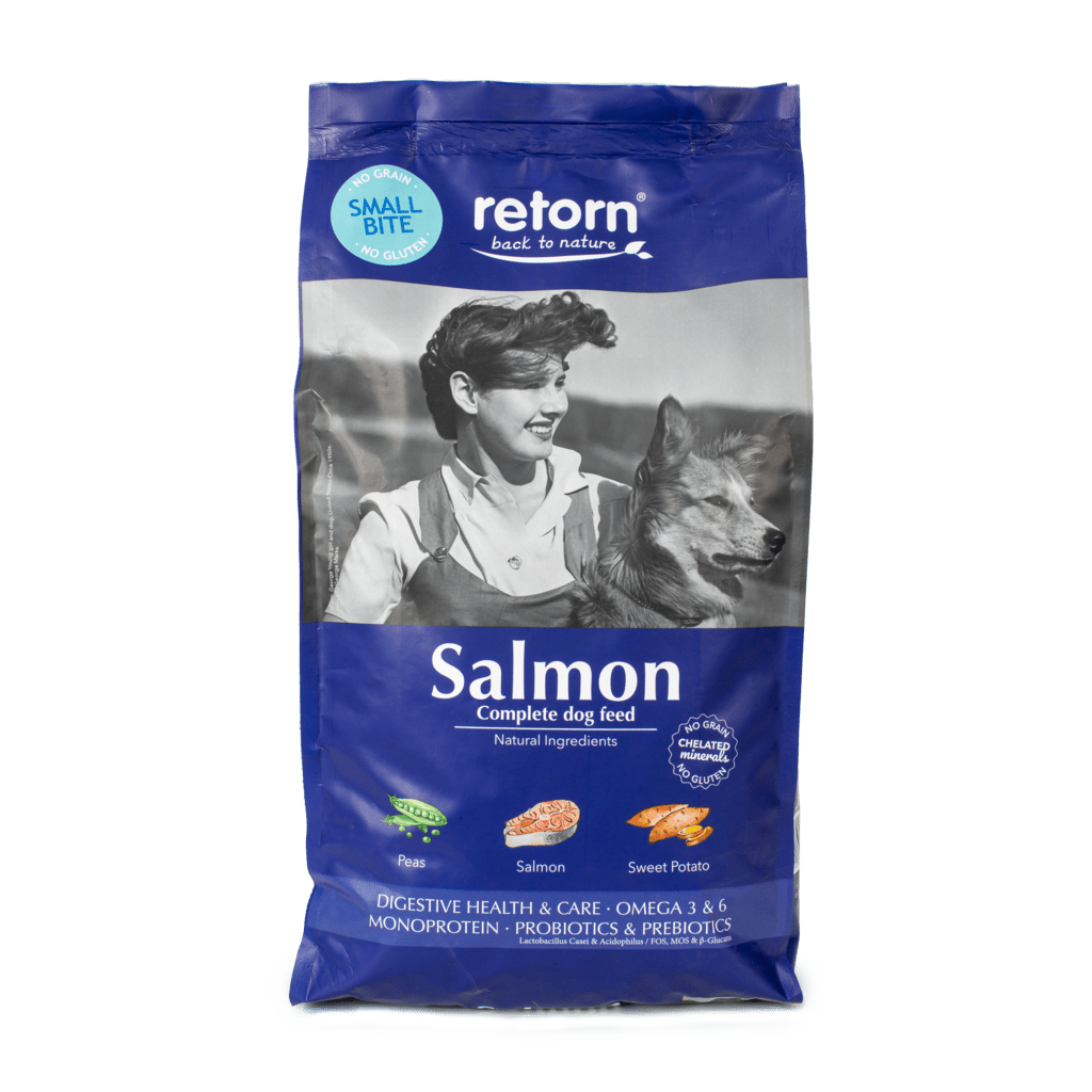Pienso Natural para Perros de Salmón