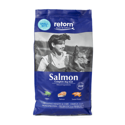 Pienso Natural para Perros de Salmón