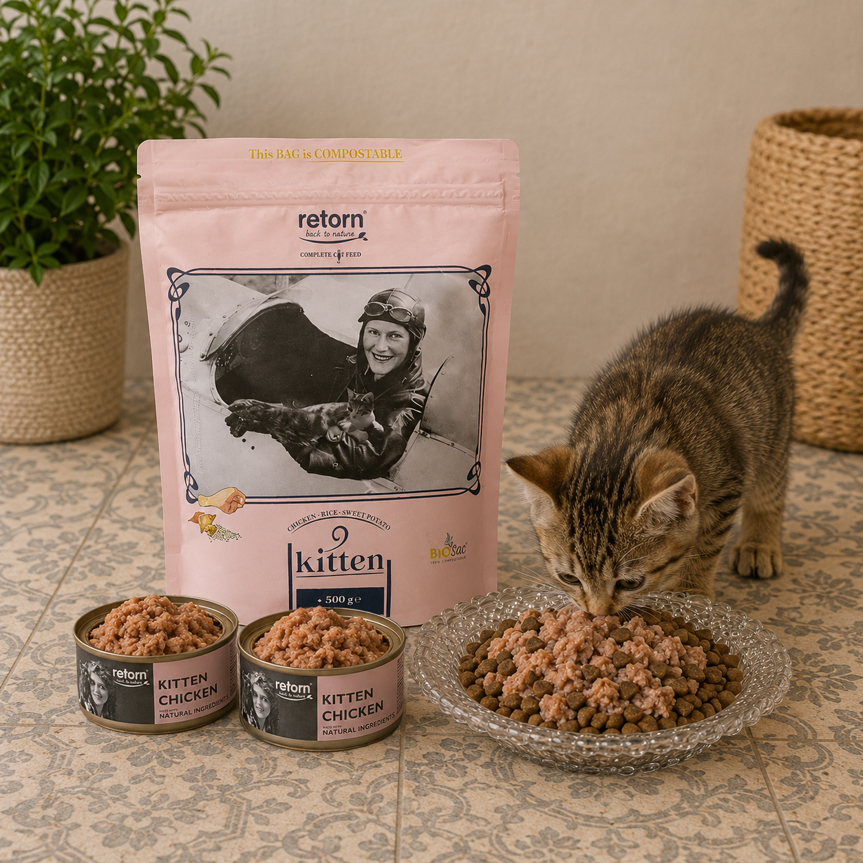 ¡Hola Kitten! Pack de bienvenida para Gatitos