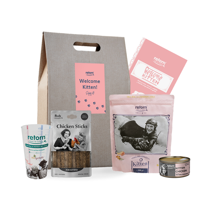 ¡Hola Kitten! Pack de bienvenida para Gatitos