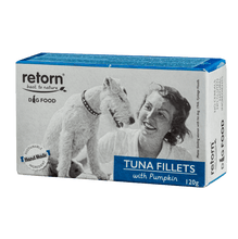 Comida Húmeda de Filetes de Atún natural con Calabaza para Perros