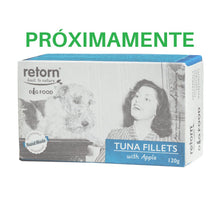 Comida Húmeda de Filetes de Atún natural con Manzana para Perros