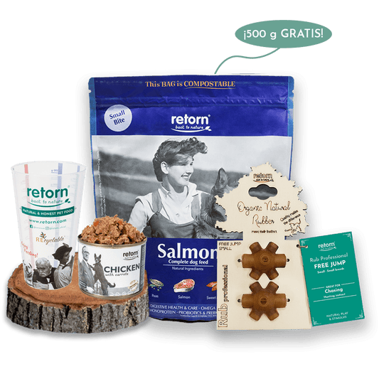 Pack Descubrimiento Mix Bowl Salmón para Perros Pequeños con Pienso GRATIS