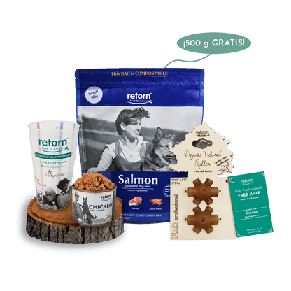 Pack Descubrimiento Mix Bowl Salmón para Perros Pequeños con Pienso GRATIS