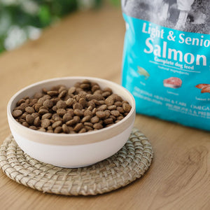 Pienso Natural de Salmón para Perros Light & Senior