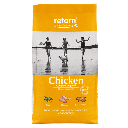 Pienso Natural para Perros de Pollo