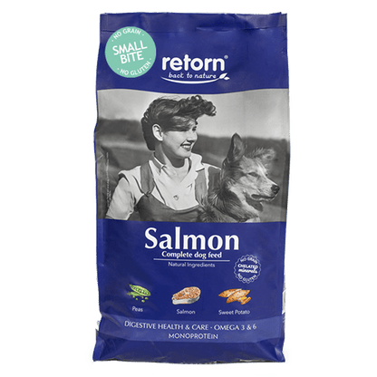 Pienso Natural para Perros de Salmón