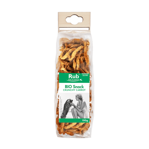 Premio Rub Bio Snack de Zanahoria para perros 100g
