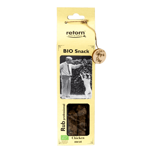 Premio Rub Bio Snack de Carne de Pollo para perros 200g