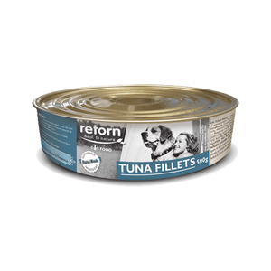 Natürliche Thunfischfilets für Hunde