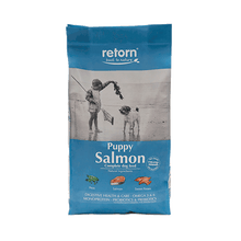 Nourriture naturelle pour les chiots au saumon